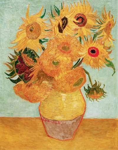Flowers at Famous Impressionist Paintings