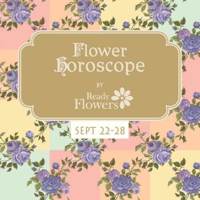 Flower Horoscopes  – SEPT 22 – 28