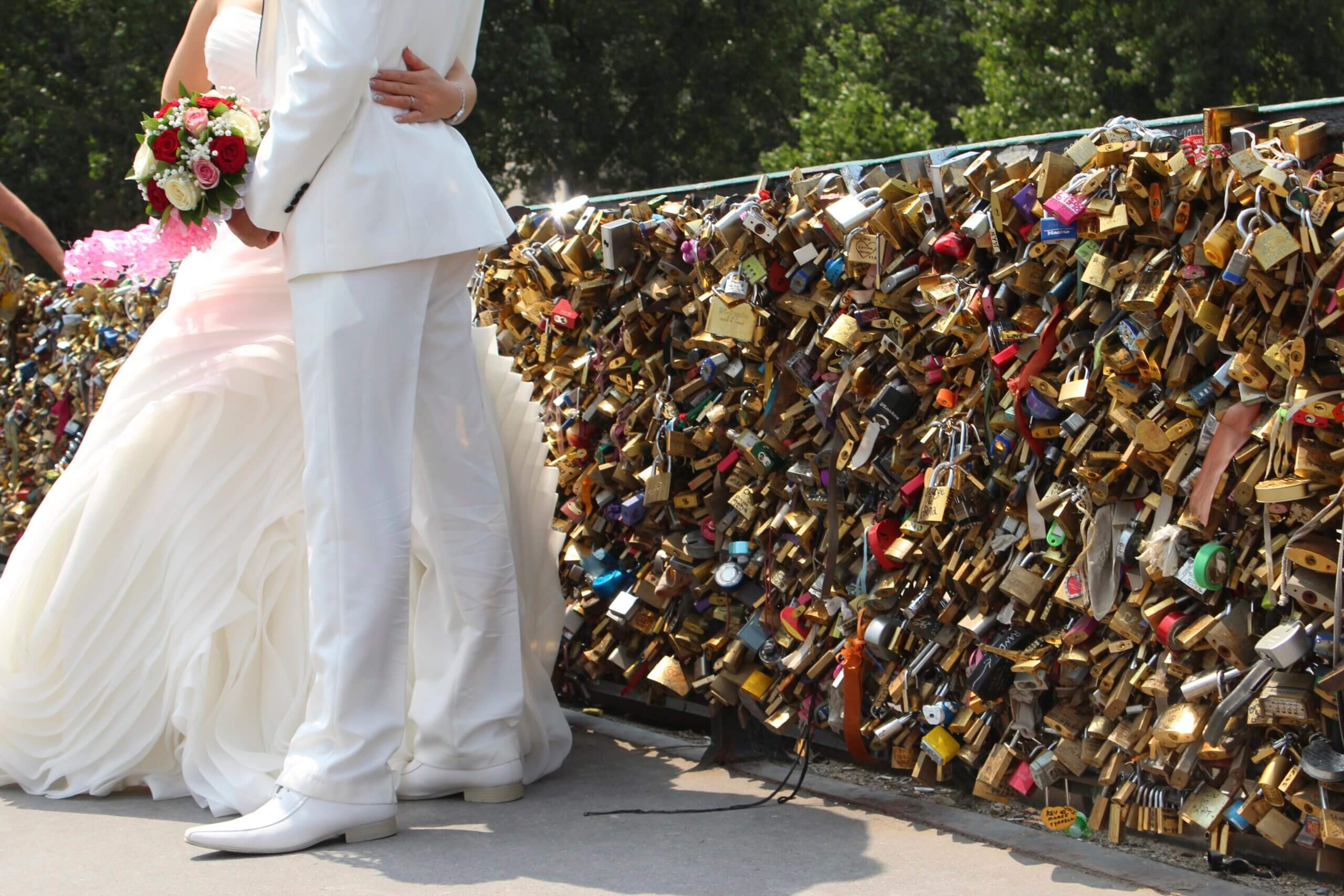 Paris locks of Love