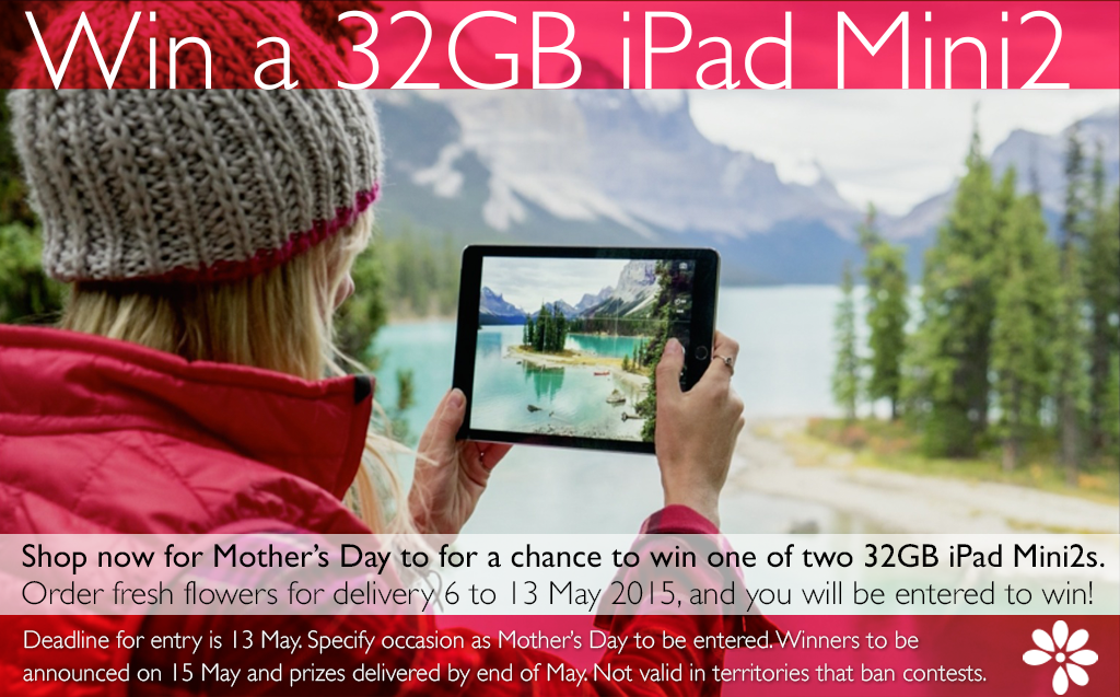 Win a 32GB iPad Mini2