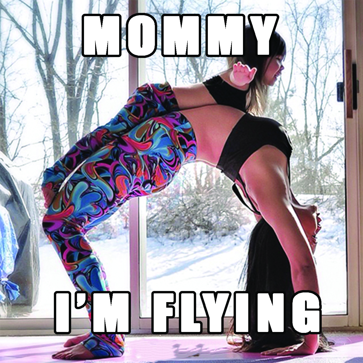 MOM im flying