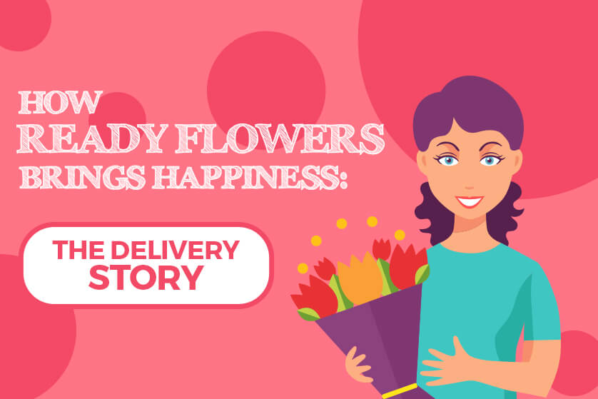 [Infographics] How zFlowers.com Brings Happiness: The Delivery Story
