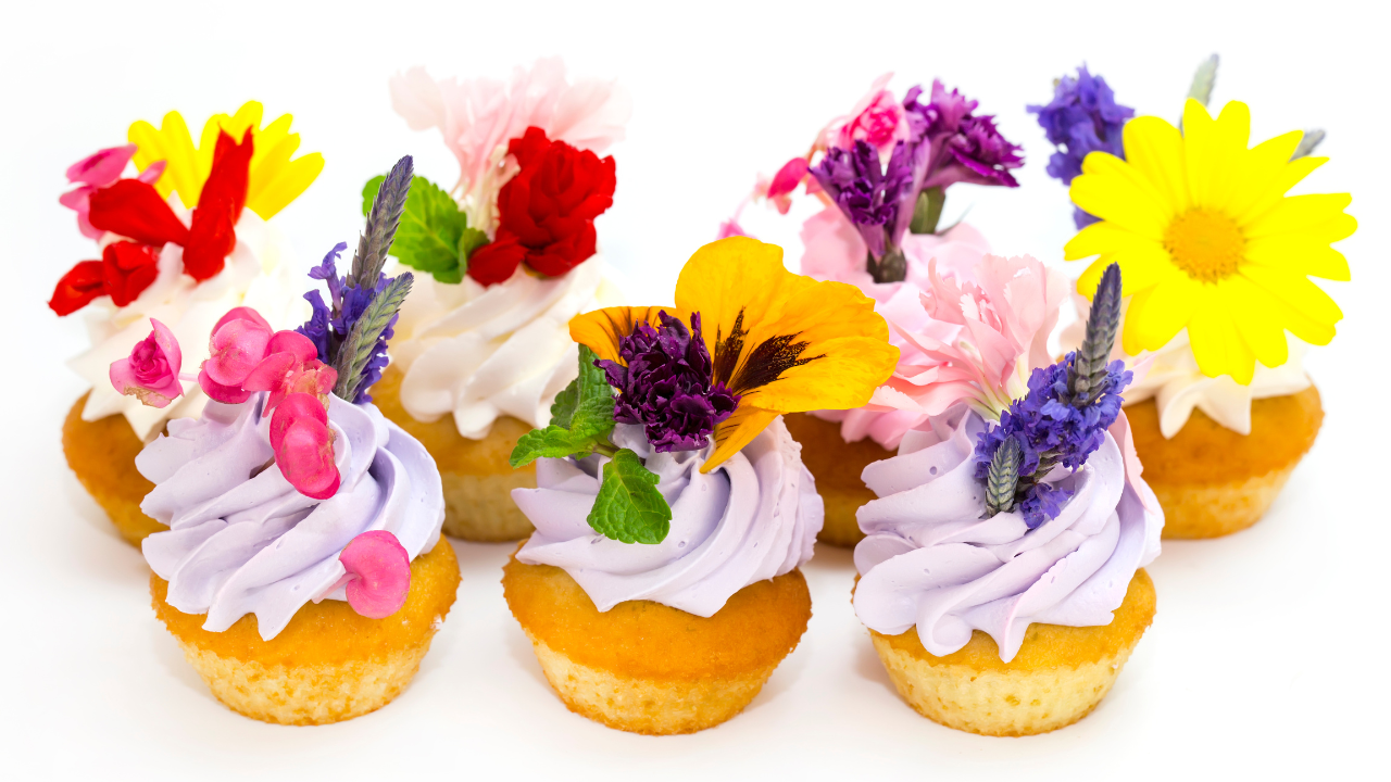 Floral Delights: Baking with Edible Flowers